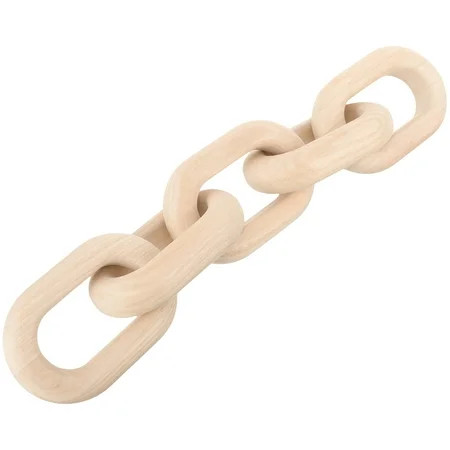 Decorative Wood Chain Link Wood Chain Decor Household Wood Chain Link for Ornament | Walmart (US)