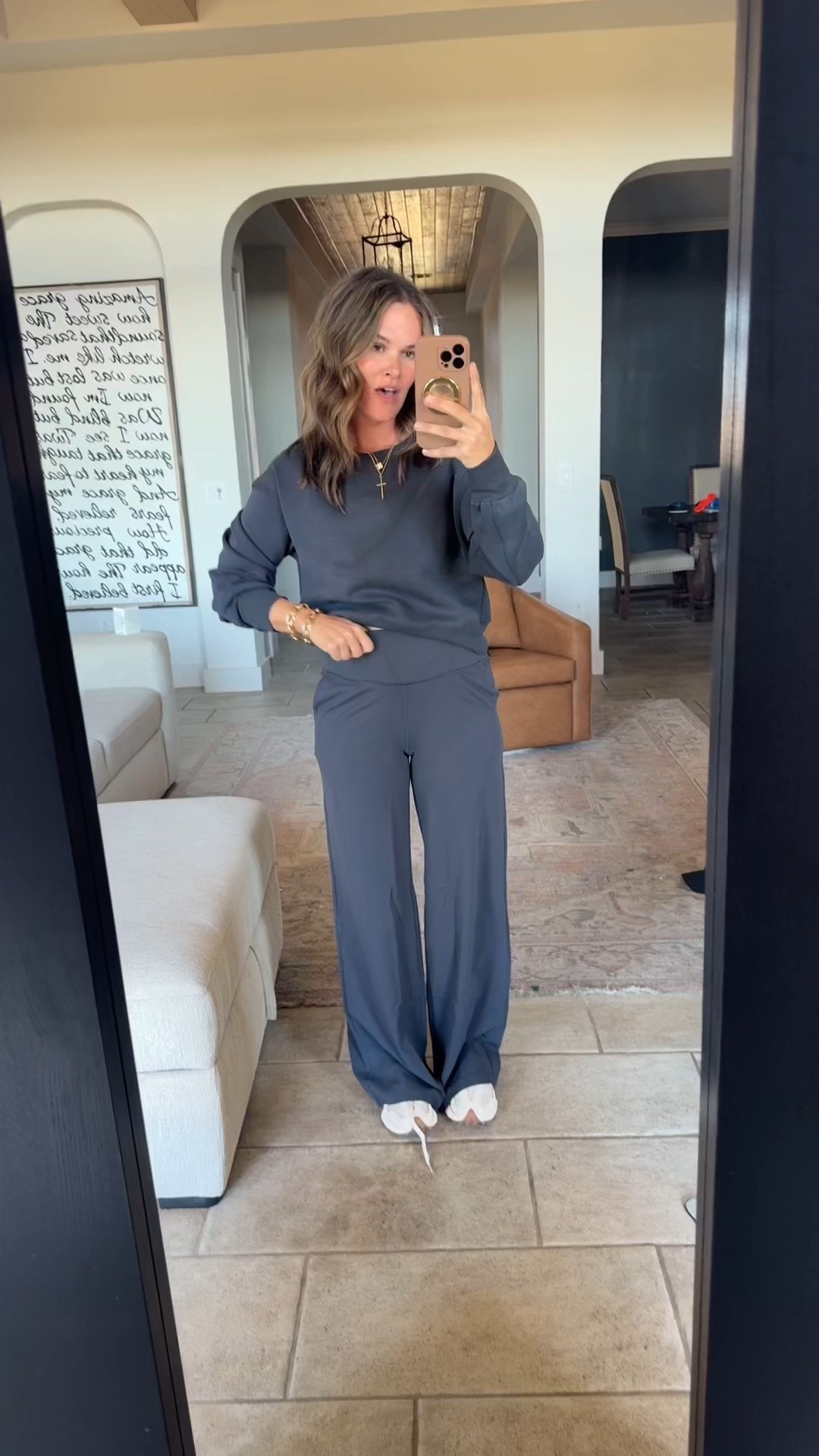 This lux set from Amazon reminds me of Lulu tru sizing in both pieces- #founditonamazon #amazonfinds #amazonfashion #lookforless #active 



#LTKSaleAlert #LTKActive #LTKFindsUnder50