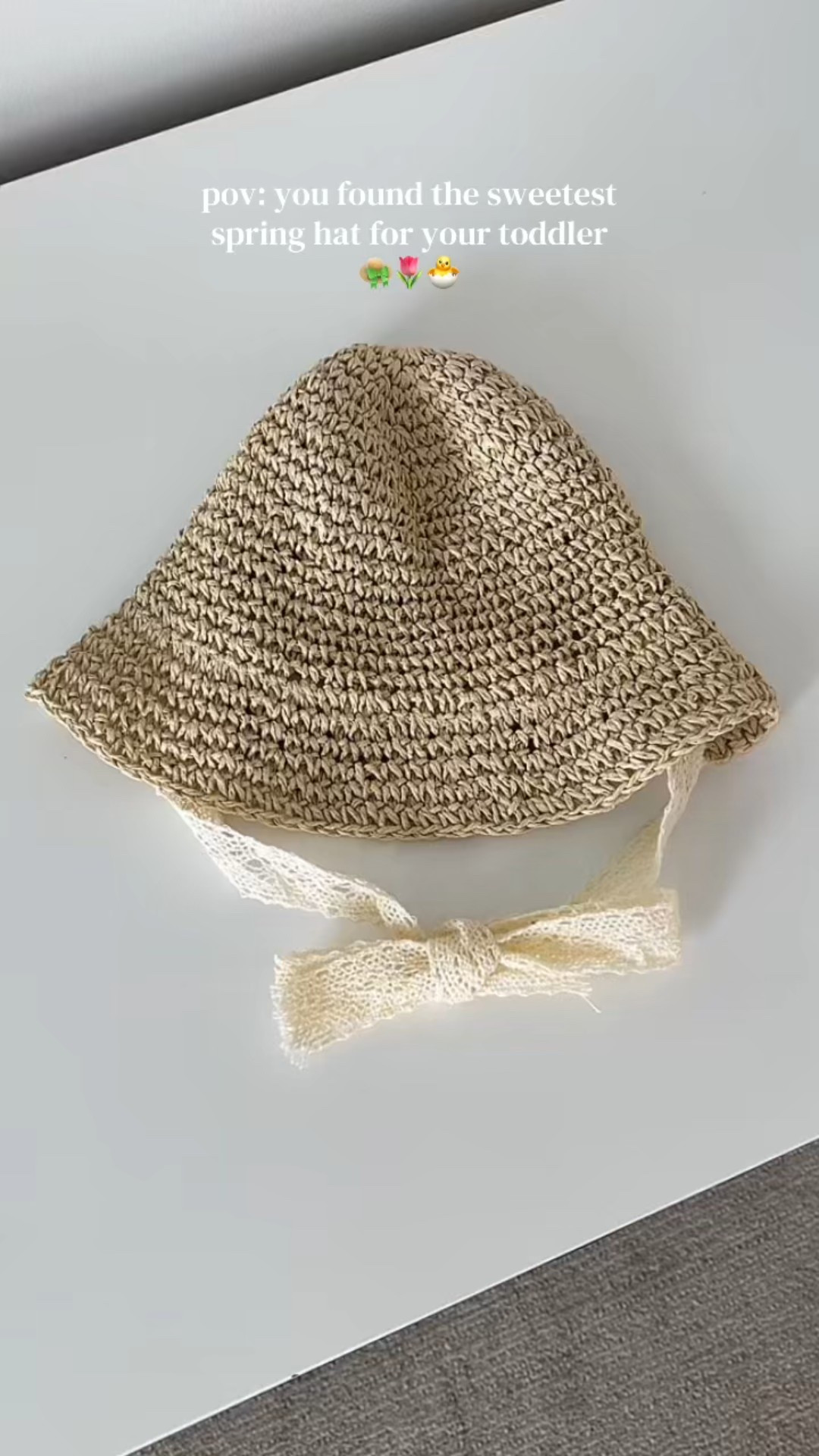 the sweetest paper hat for spring toddlers and babies 👒😍🌷🥰

#LTKKids #LTKootd