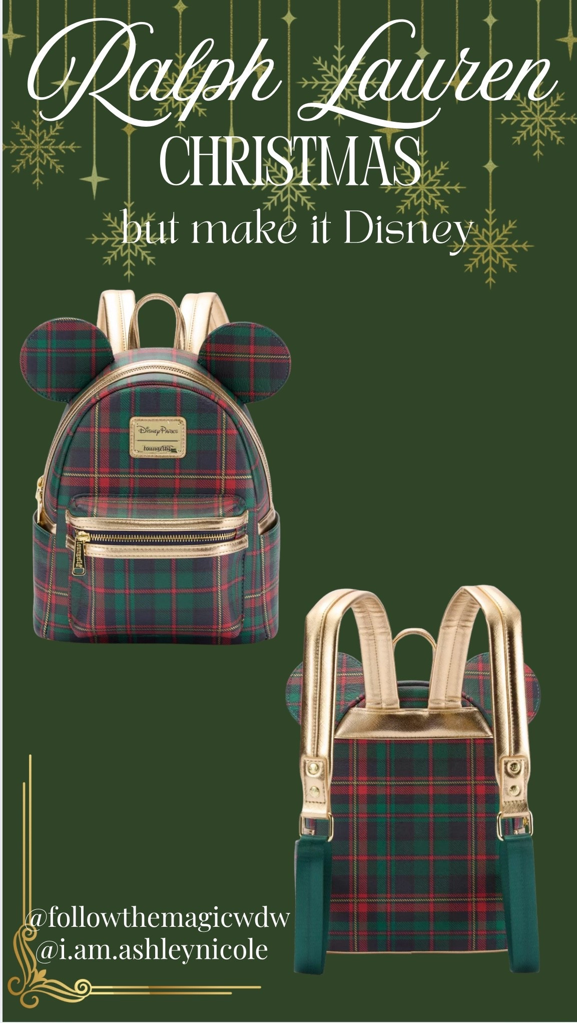 These are THE cutest plaid loungefly Disney accessories. Love the matching plaid backpack and Minnie ears. 

#LTKGiftGuide #LTKTravel #LTKHoliday