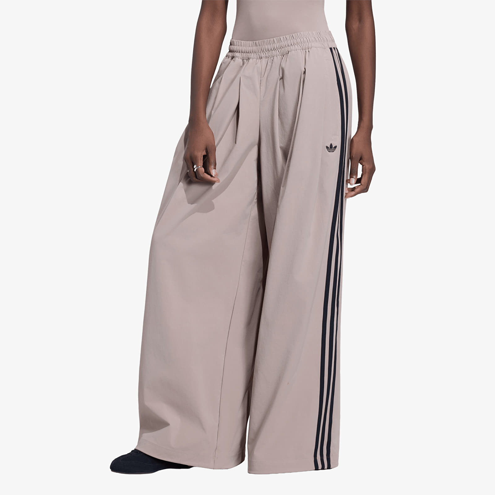 Jogger Pants adidas Adilenium 5.0 Og Adilenium Track Tracksuit Bottoms With Pleats Chalky Brown (... | Footshop