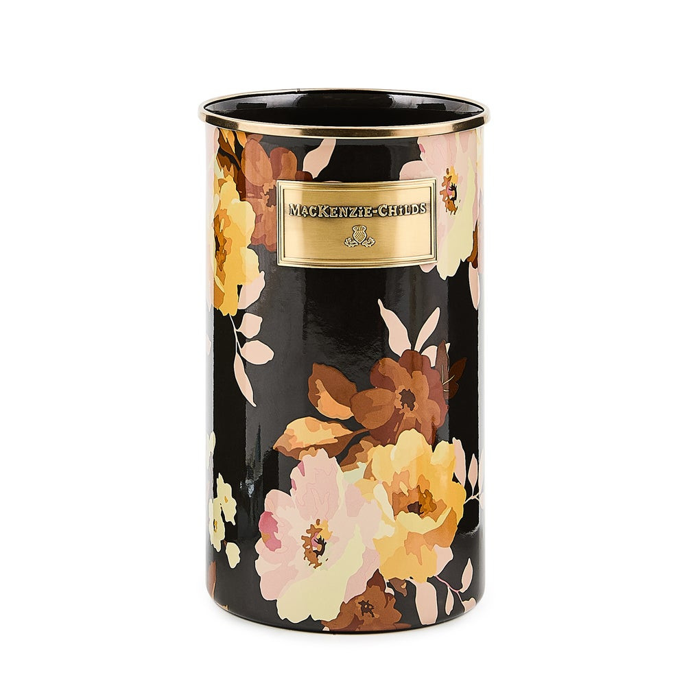 Wild Rose Brown Utensil Holder | MacKenzie-Childs