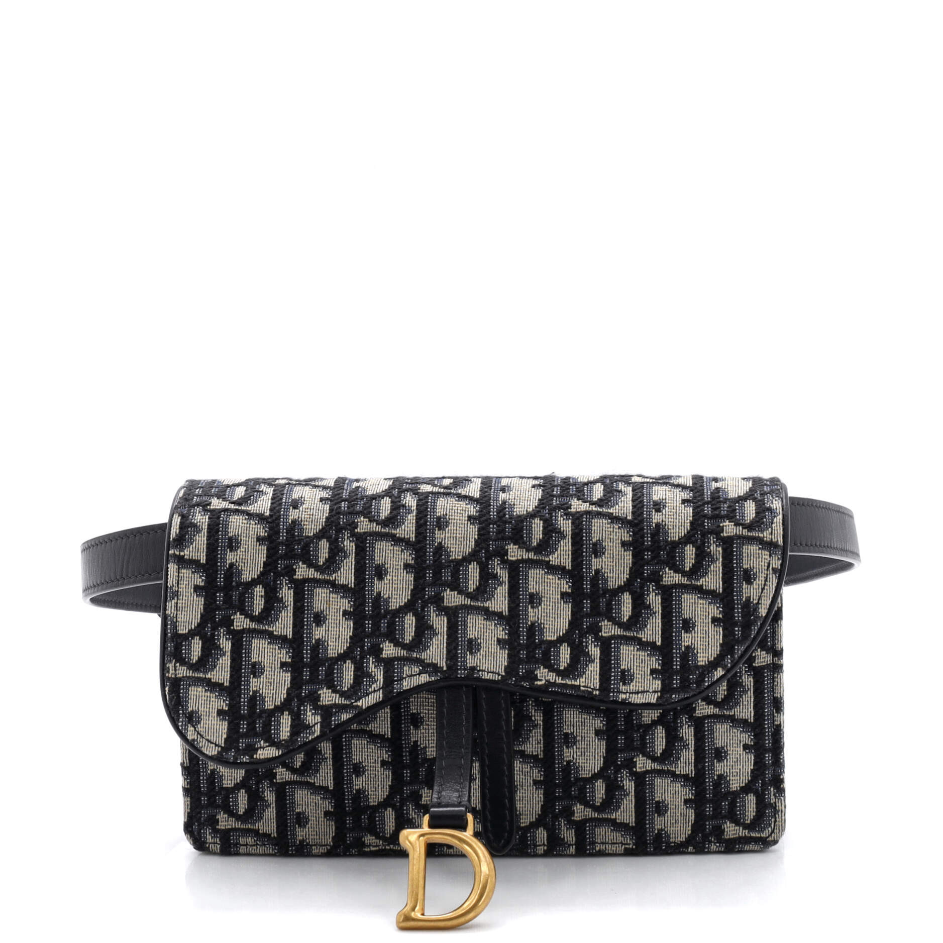Saddle Rectangular Belt Bag Oblique Canvas | Shop Simon