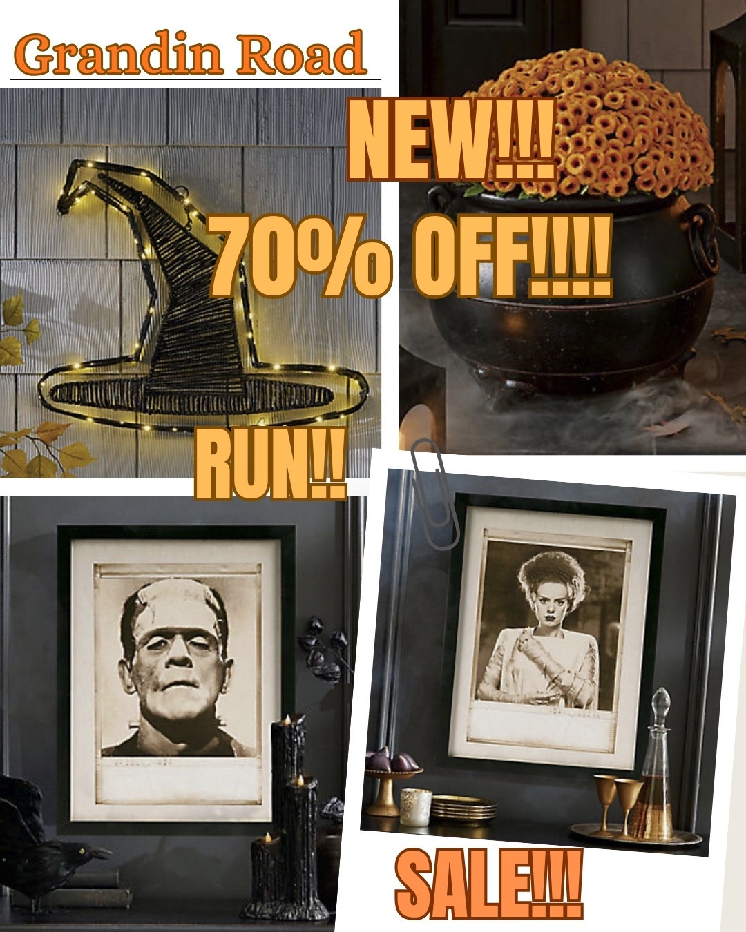 Grandin Road another Price drop 70% OFF!!!

#LTKFamily #LTKSeasonal #LTKHalloween