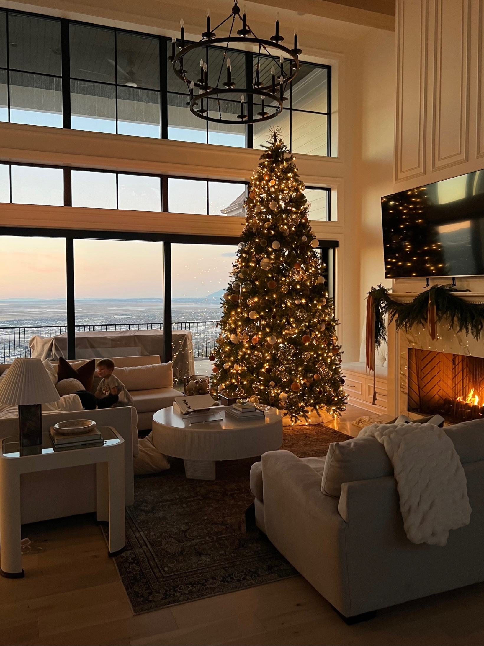 My living room decorated for Christmas 🎄✨ 

Christmas tree; Christmas decor; garland; holiday decor; Christmas ornaments; living room decor; sectional couch; Christine Andrew home 

#LTKhome #LTKHoliday #LTKSeasonal