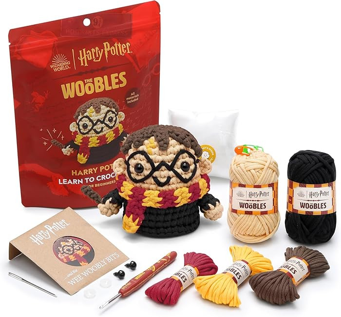 The Woobles Beginners Crochet Kit with Easy Peasy Yarn as seen on Shark Tank - with Step-by-Step ... | Amazon (US)