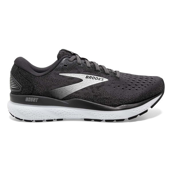 Women's Brooks Ghost 16 Running Shoes 11.5 Black/Grey/White | Scheels