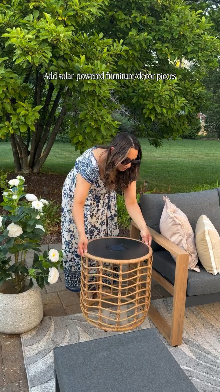 #Ad Want to elevate your patio this summer? 

First of all we need to use the fabric protector on the furniture to protect them from stains, fading and repel water. And then a few simple updates like comfortable seating, solar-powered accent lights, faux florals, an outdoor rug, and shatterproof dinnerware can completely transform your space. @wayfair is always my go-to for finding stylish pieces that make outdoor living feel cozy, elevated, and guest-ready all season long. 

#WayfairPartner #Outdoor #Wayfair #wishyouwerehere @shop.ltk #liketkit #ltkit

#LTKSaleAlert #LTKHome #LTKSeasonal