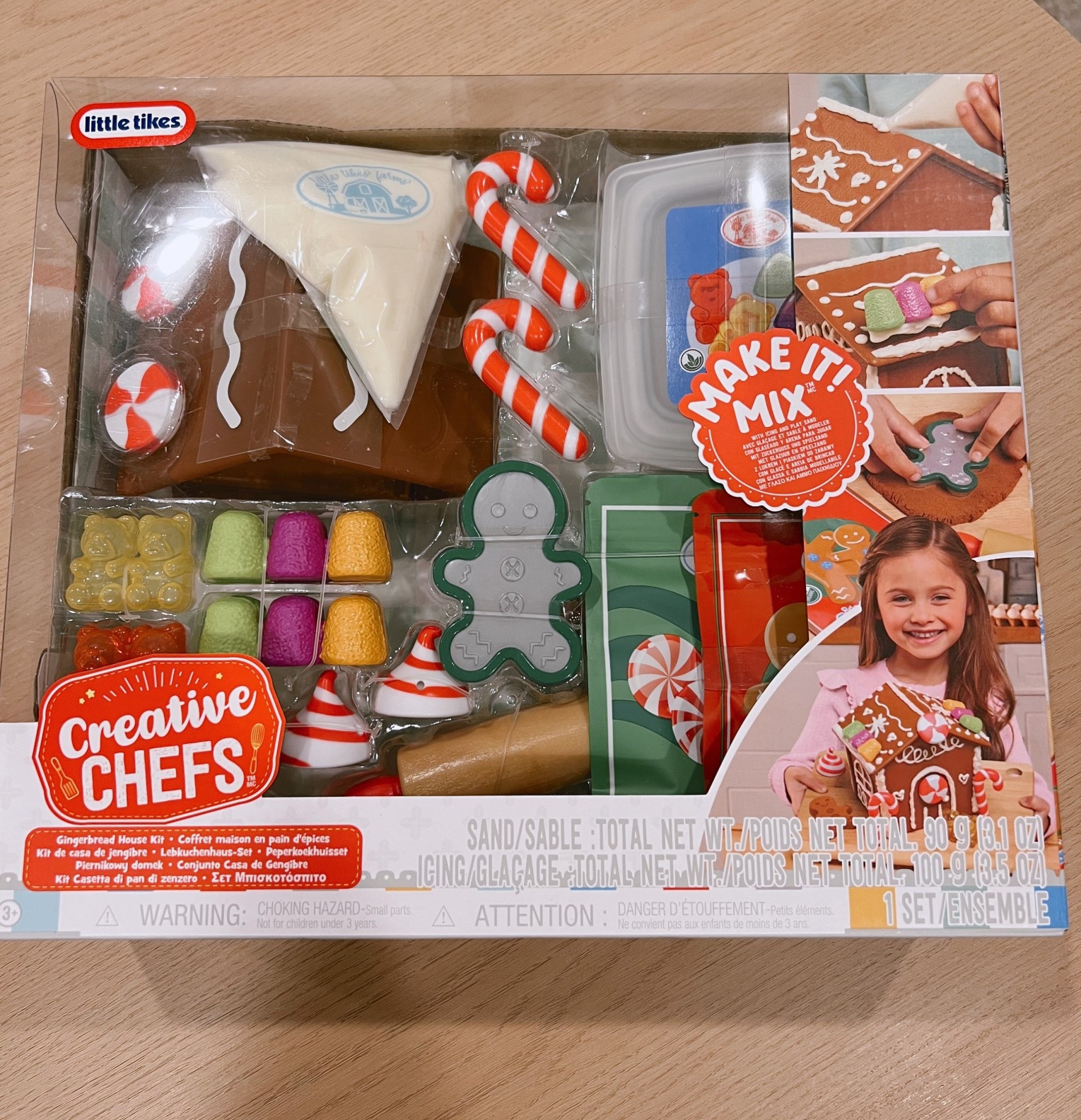 Took a little while to arrive, but I think this is going to be such a fun holiday activity to do with my toddler. The traditional gingerbread houses always fall apart, so this is the perfect alternative 🏠🎄

#LTKGiftGuide #LTKHoliday #LTKKids