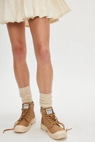 Palladium Pampa Hi Zip Organic Boots | Free People (Global - UK&FR Excluded)