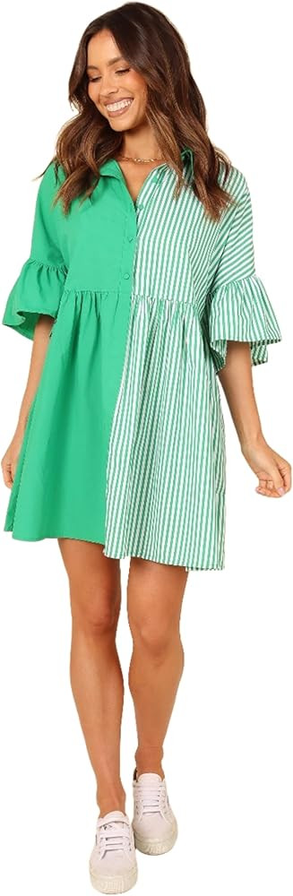 Petal & Pup Women's Didi Frill Mini Dress | Amazon (US)