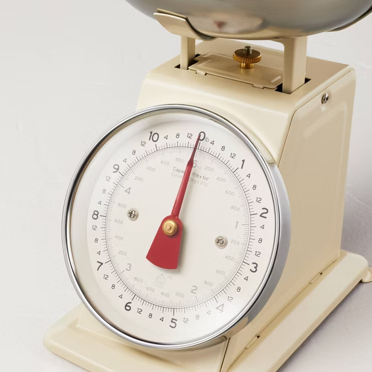 11lb Stainless Steel Kitchen Scale Ivory - Hearth & Hand™ with Magnolia | Target