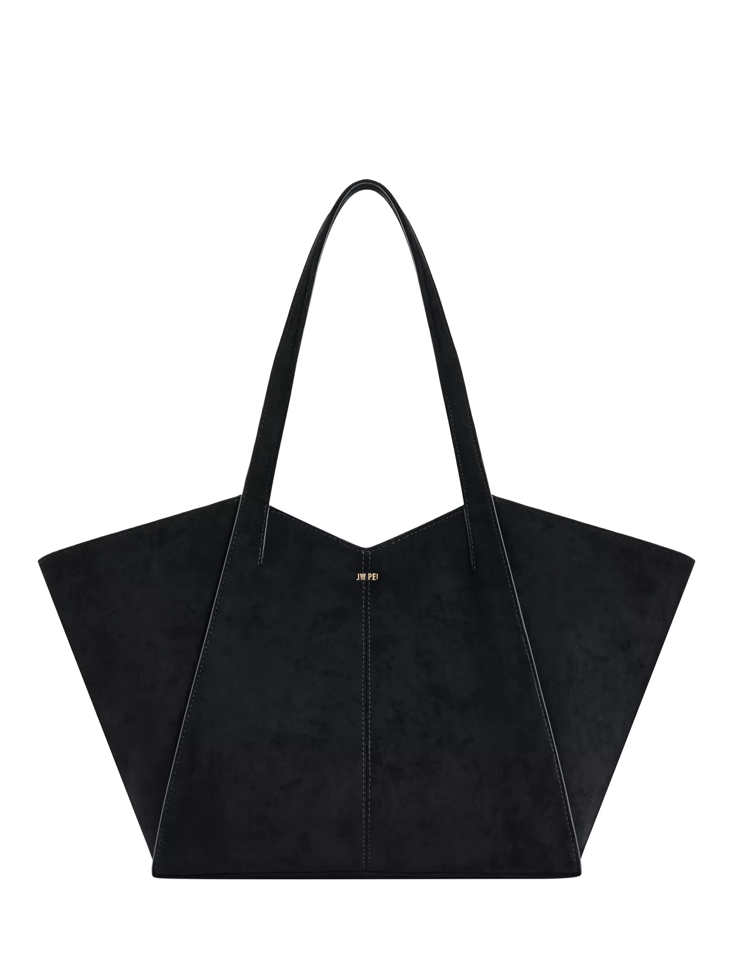 JW PEI Kiana Large Tote Bag, Black | John Lewis (UK)