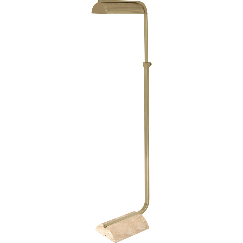 Robert Abbey Julian FL Julian 41" Arc Floor Lamp Modern Brass Lamps Floor Lamps | Build.com, Inc.