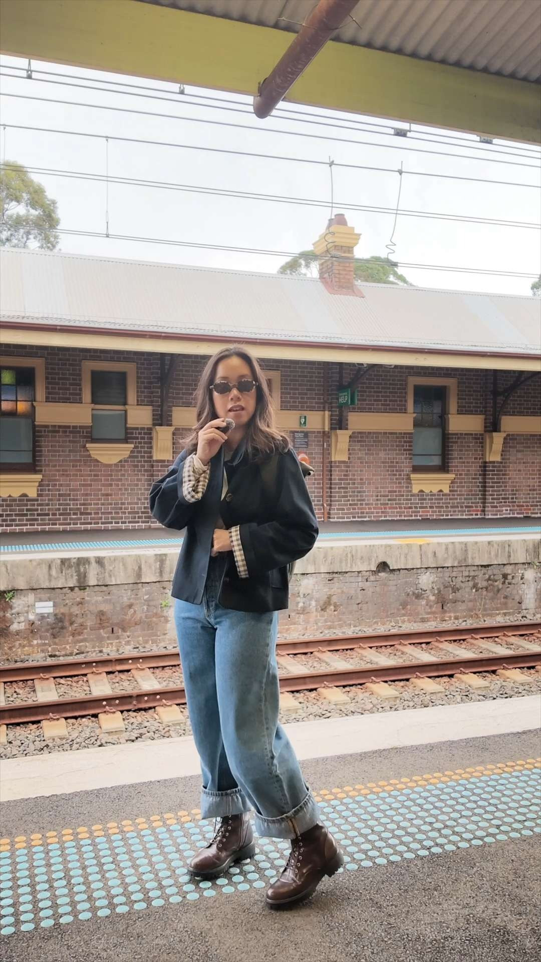 Wearing a size AU 8 / US 4 in my jacket, size S in my heattech layer, size 27 in my jeans (which I had hemmed), boots, bag and sunglasses all linked  

 #LTKaustralia #LTKstyletip #LTKpetite