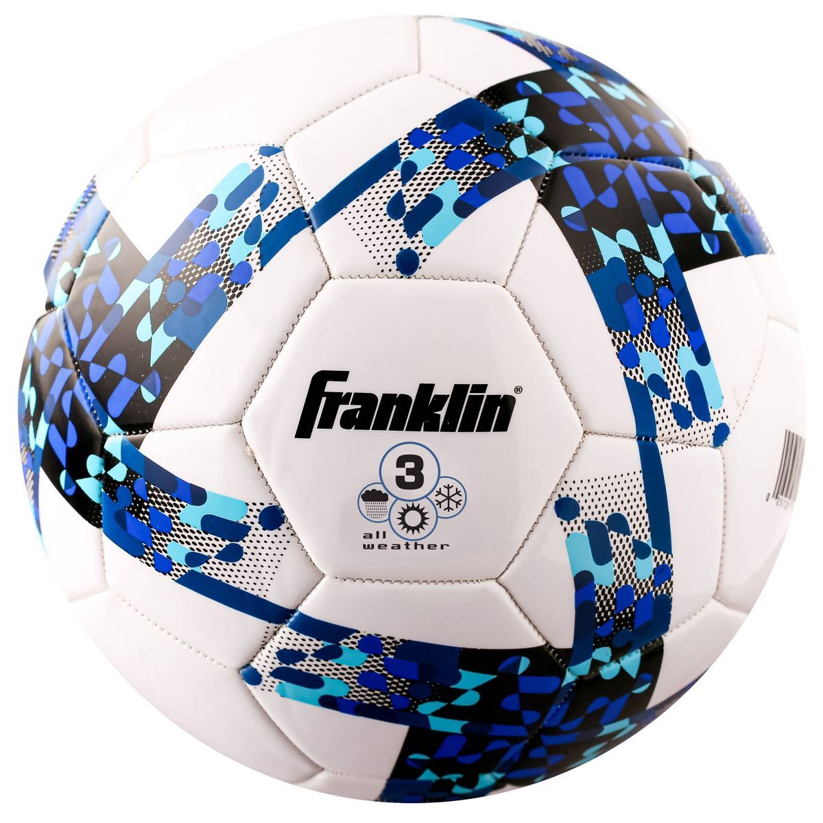 Franklin Sports All Weather Size 3 Soccer Ball - Blue | Target