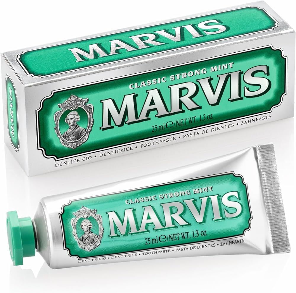 Marvis Classic Strong Mint Toothpaste, 1.3 oz | Amazon (US)