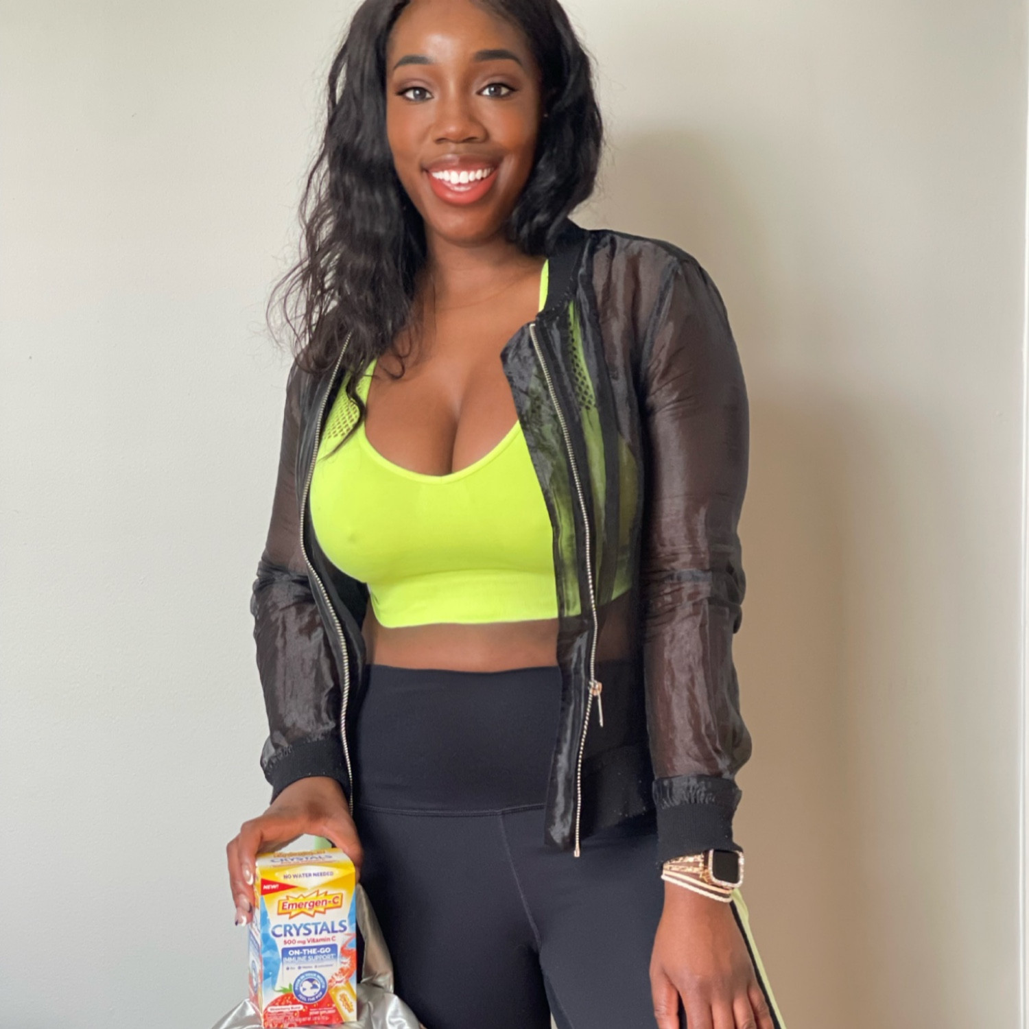 The perfect pre gym companion 💪🏾😍 @emergenc crystal burst support my natural energy with B vitamins #target 

#LTKFind #LTKunder50