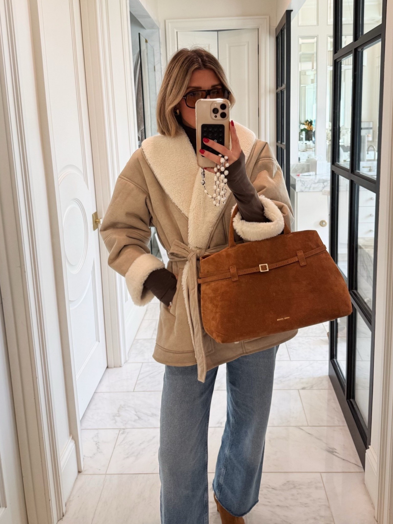 So impressed with this target shawl jacket. Super warm and cozy - I'm wearing size small.

#LTKootd #LTKFindsUnder100