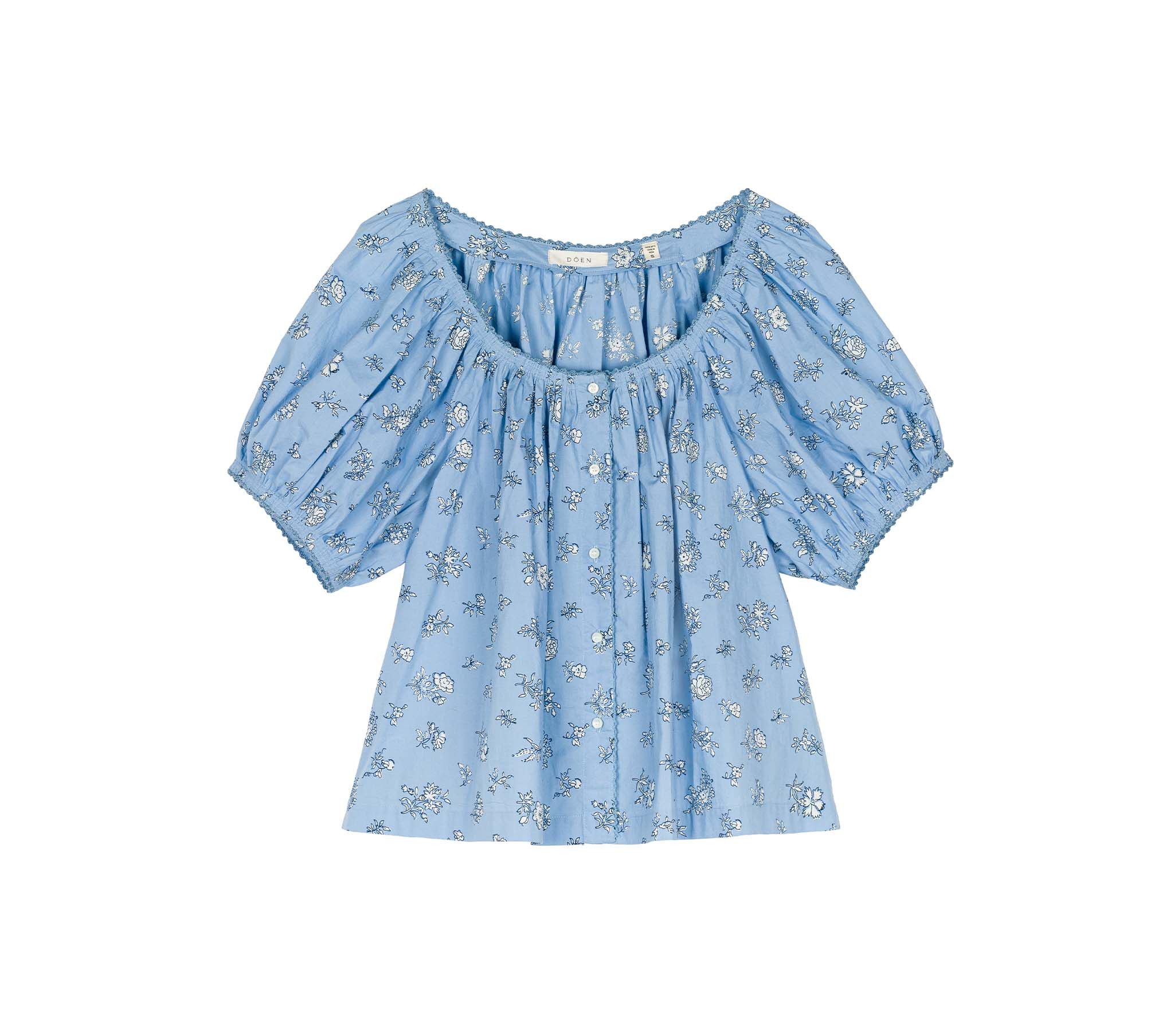 Tennessee Top - Sky Bouton De Rose | DÔEN | DOEN