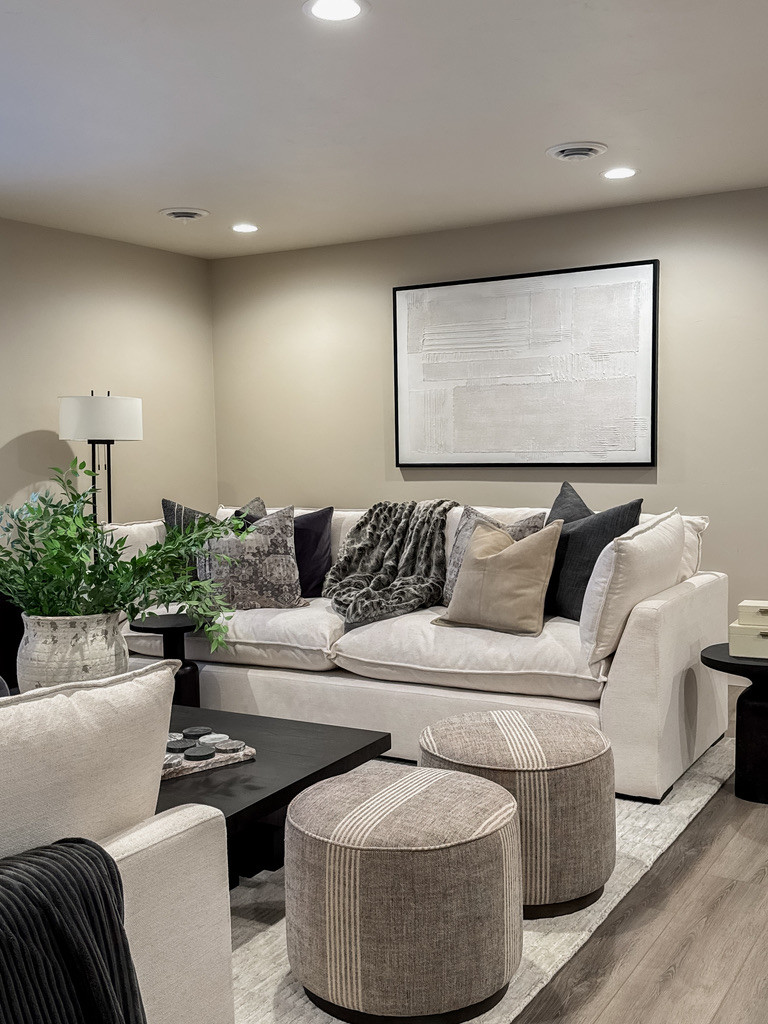 Combining upscale elegance with everyday comfort, this living room is ideal for entertaining or relaxing.

#homedecor #homedesign #interiordesign #renovation 

 #LTKHome