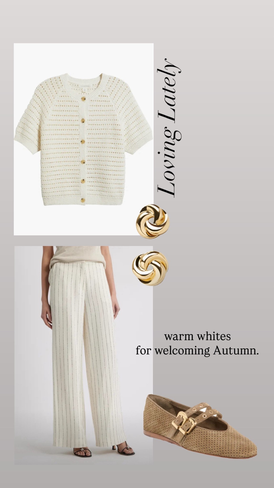 Warm whites to welcome autumn

#LTKSeasonal #LTKMidsize #LTKOver40