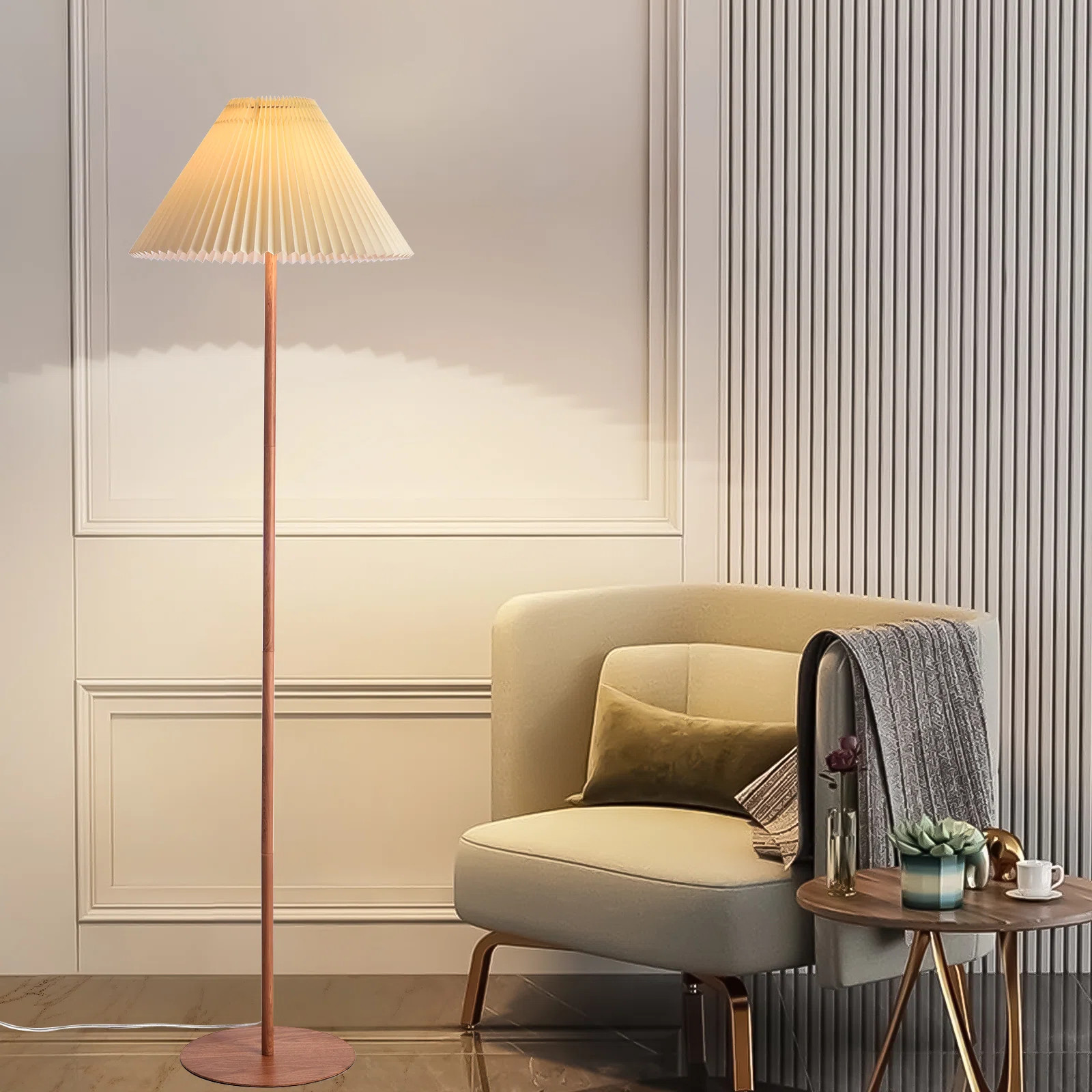 Ebern Designs Verlaine 59.84'' Bronzed Tree Floor Lamp & Reviews | Wayfair | Wayfair North America