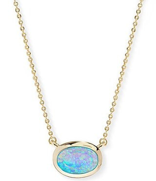Melinda Maria She's a Boss Opal Pendant Necklace - Gold | Dillard's