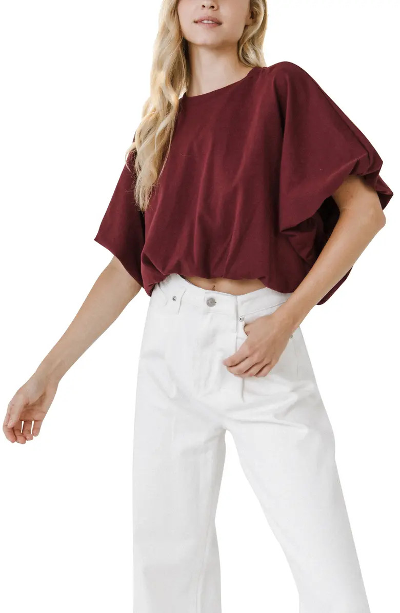 High/Low Crop T-Shirt | Nordstrom