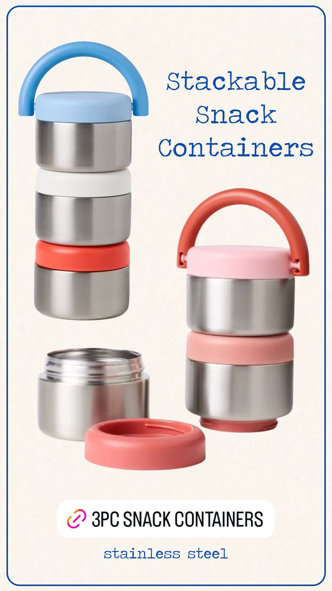 Always on the hunt for new snack  containers and love that these stack together // kids travel snack containers

#LTKKids #LTKTravel
