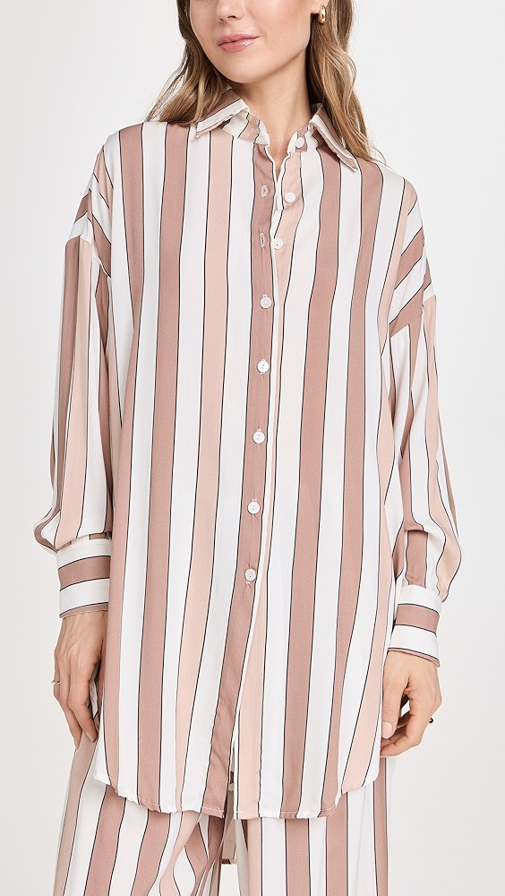 9seed Captiva Button Down Shirt | Shopbop | Shopbop
