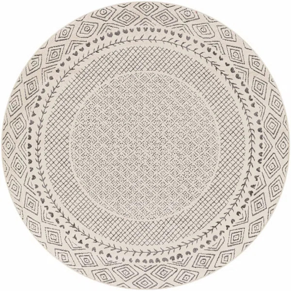 Calvo Light Beige/Charcoal Area Rug | Wayfair North America