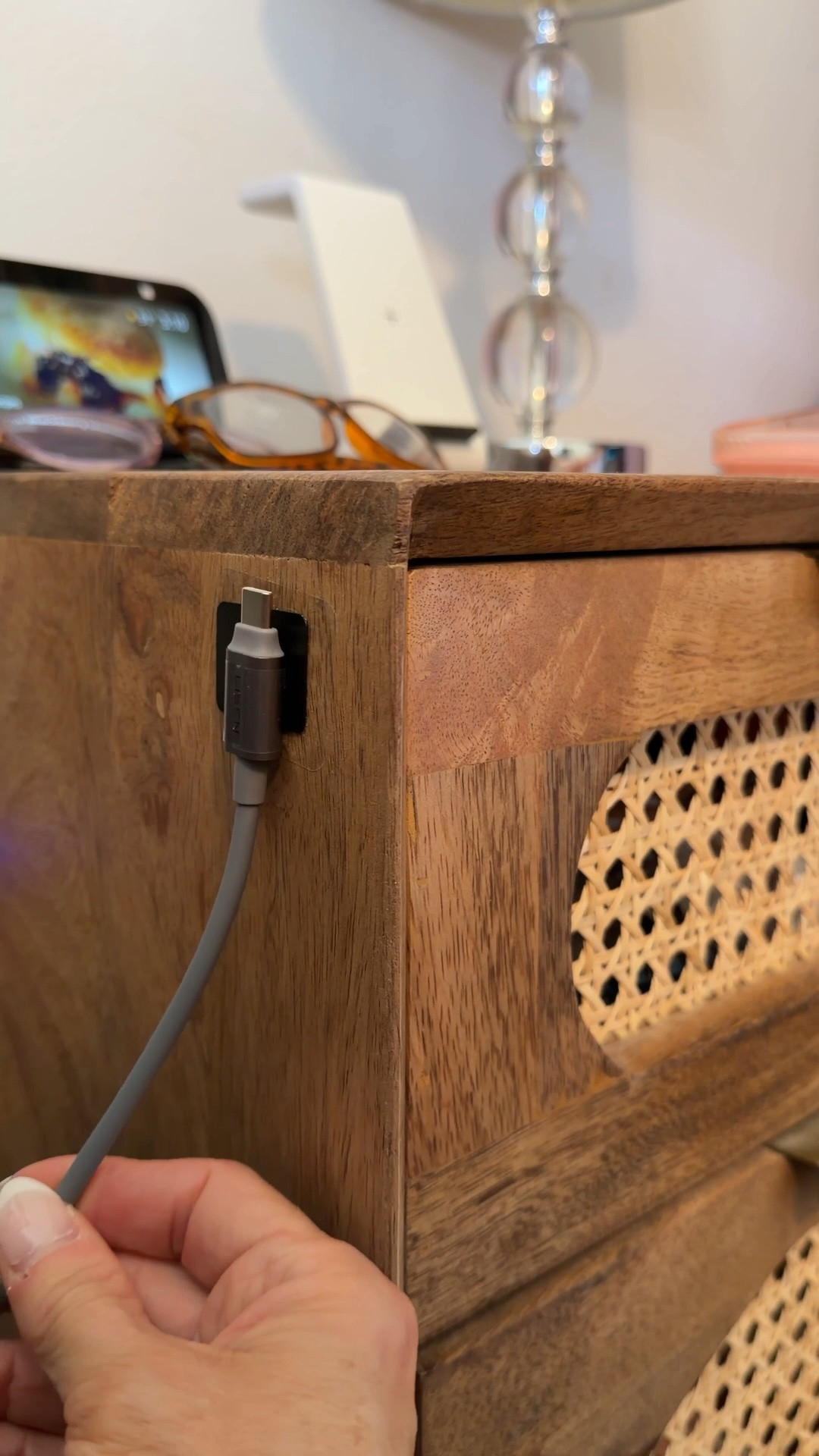 The number of times I've crawled around my bedroom floor at 11pm looking for a charger is... a lot. 🤦🏽‍♀️ Not anymore.🙅🏽‍♀️

This magnetic cable 🔋duo snaps together when you're not using it, so it just stays put on the nightstand instead of sliding off into the abyss. And it charges basically everything — phone, laptop, iPad — at full speed, so I'm not juggling five different cords anymore either.🤡🙌🏻
Small fix, weirdly satisfying. 🔌

Phone charger, magnetic charger cables, tech gifts, gift ideas for him, gifts for him

#LTKHome #LTKselfcare #LTKTravel