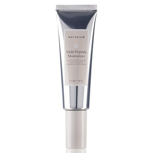 Naturium Multi-Peptide Moisturizer, Hydrating & Smoothing Skin Care, Moisturizes with Ethylated Vitamin C & Panthenol, 1.7 oz | Amazon (US)