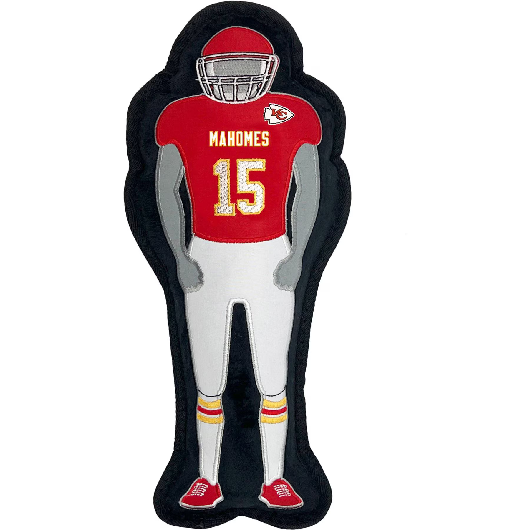 PETS FIRST Player Tough Squeaky Dog Chew Toy, Patrick Mahomes - Chewy.com | Chewy