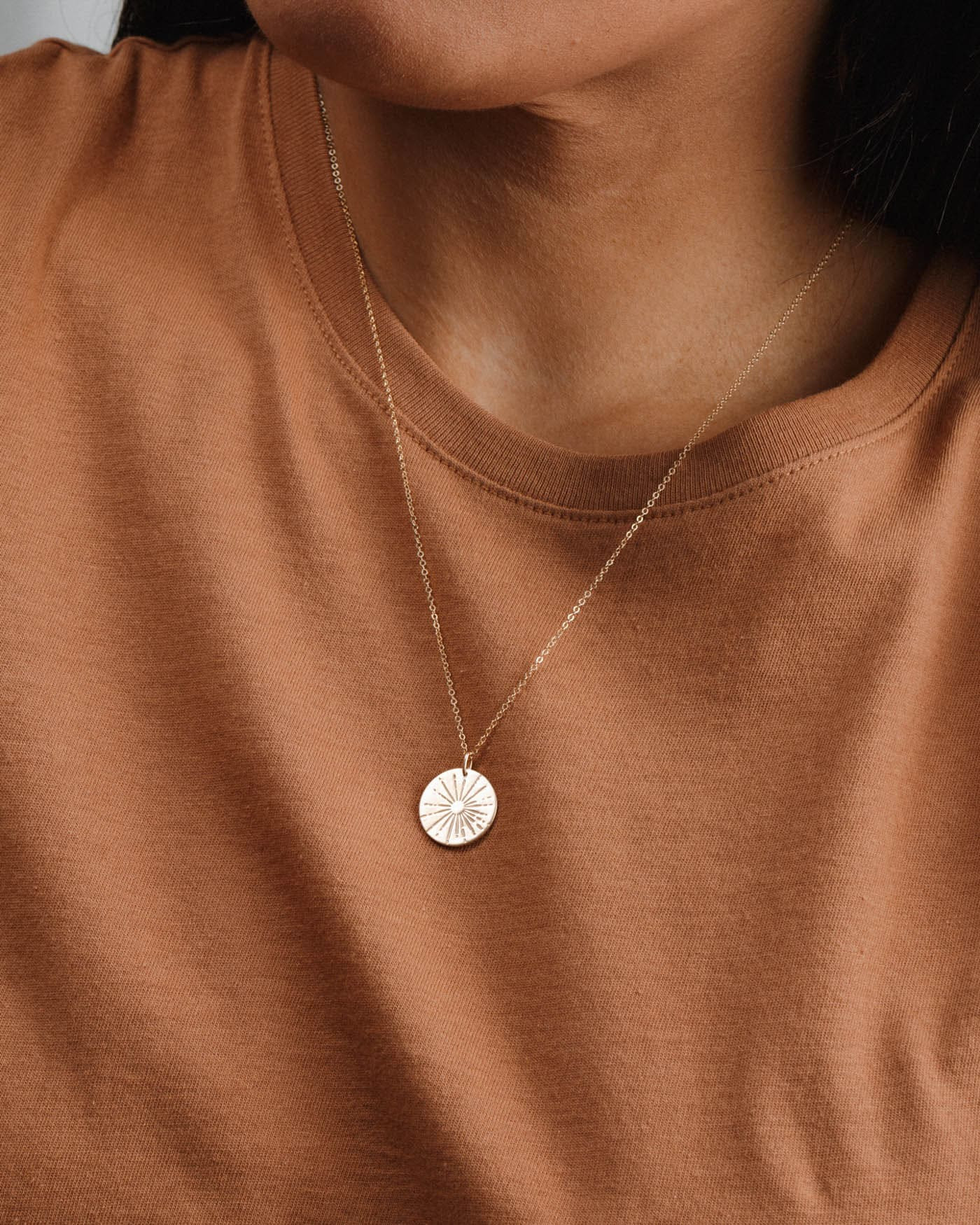 Large Sun Necklace | GLDN