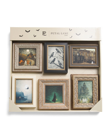 6pc Trick Or Twilight Wall Art Set | Marshalls