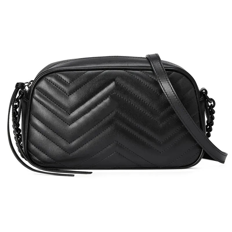 Black Cross Body Designer Bags Camera Bags luxurys Leather Womens Shoulder Bag luxurys Handbag La... | DHGate