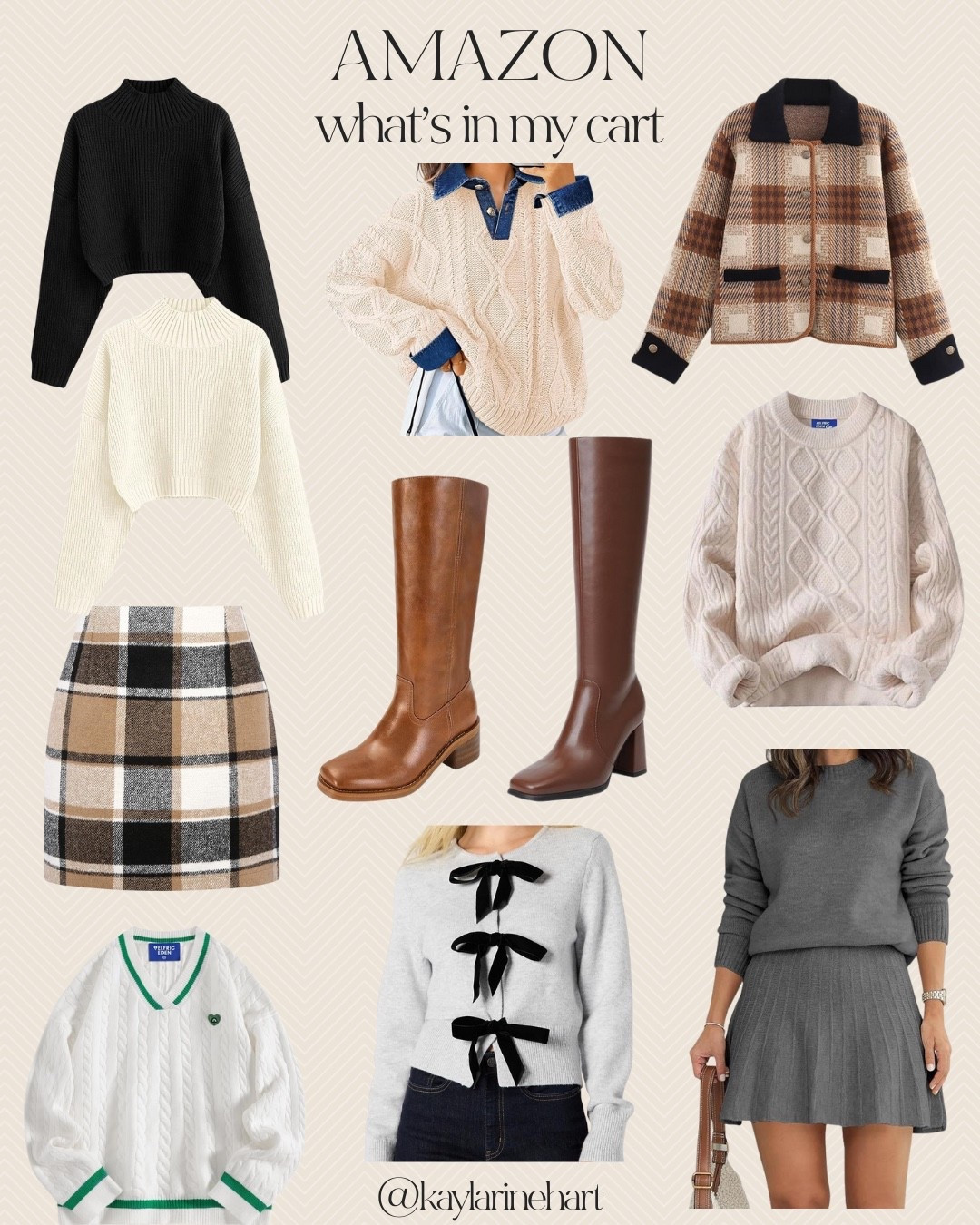 What’s in my Amazon cart this week ❄️ Cozy sweaters, chic boots, and winter-ready dresses. 

#amazonfashion #amazonstyle #amazon

#LTKootd #LTKHoliday #LTKFindsUnder50
