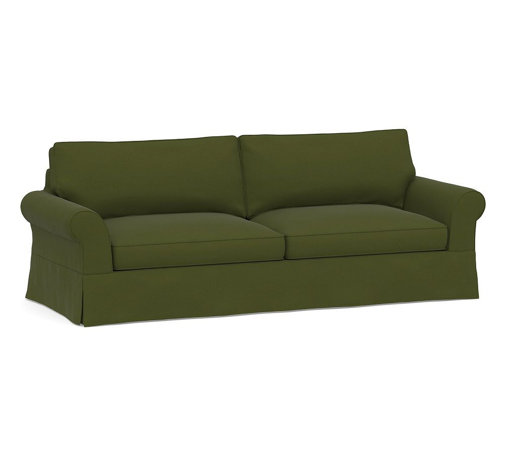 PB Comfort Roll Arm Slipcovered Sofa | Pottery Barn (US)