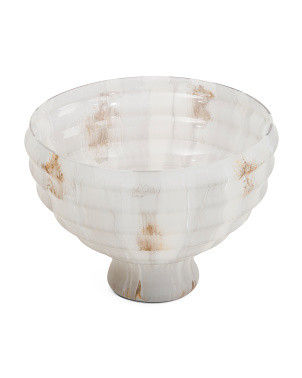12in Opal Glass Pedestal Decorative Bowl | Home | Marshalls | Marshalls