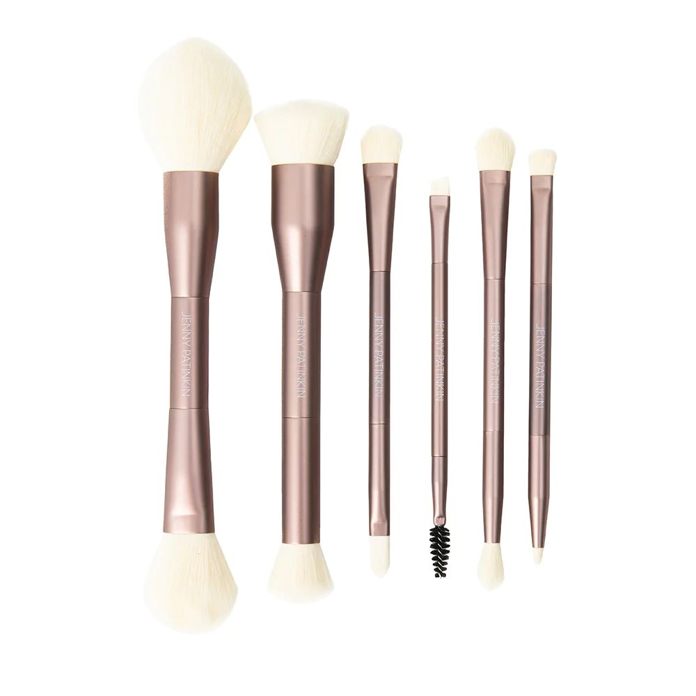 Sustainable Luxury Makeup Brush Set, Dual-Ended | Jenny Patinkin