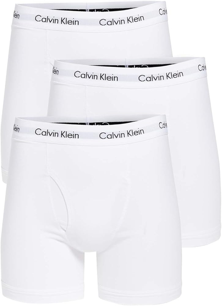 Calvin Klein Men's Cotton Stretch 3-Pack Boxer Brief | Amazon (US)