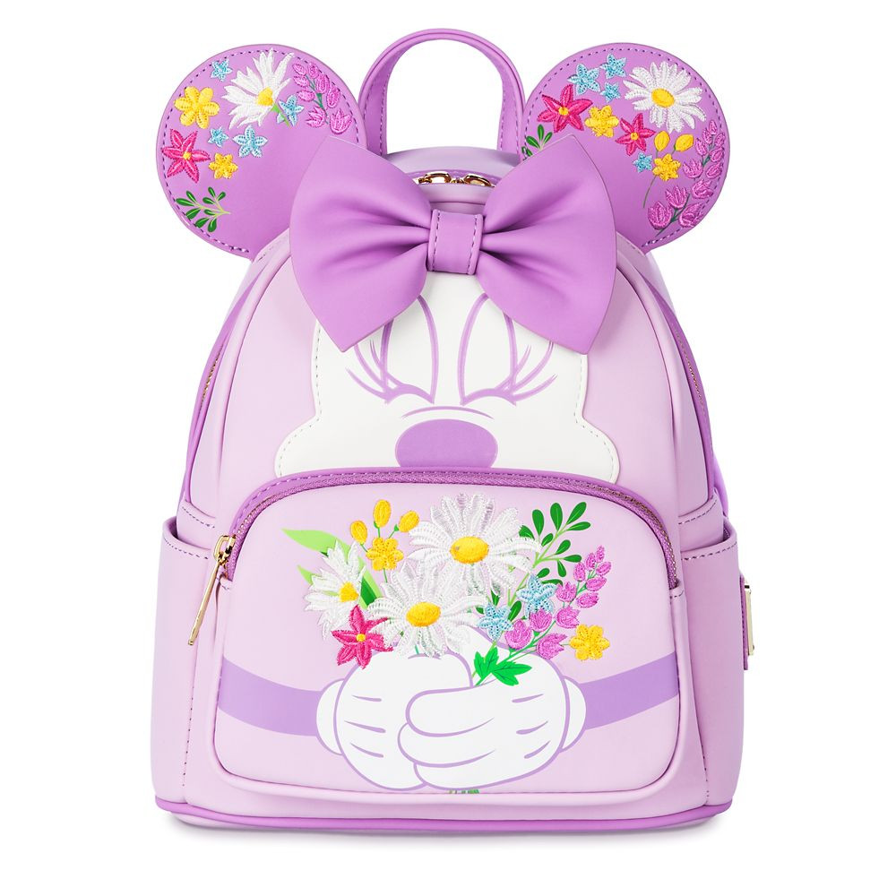 Minnie Mouse Flower Loungefly Mini Backpack | shopDisney | Disney Store