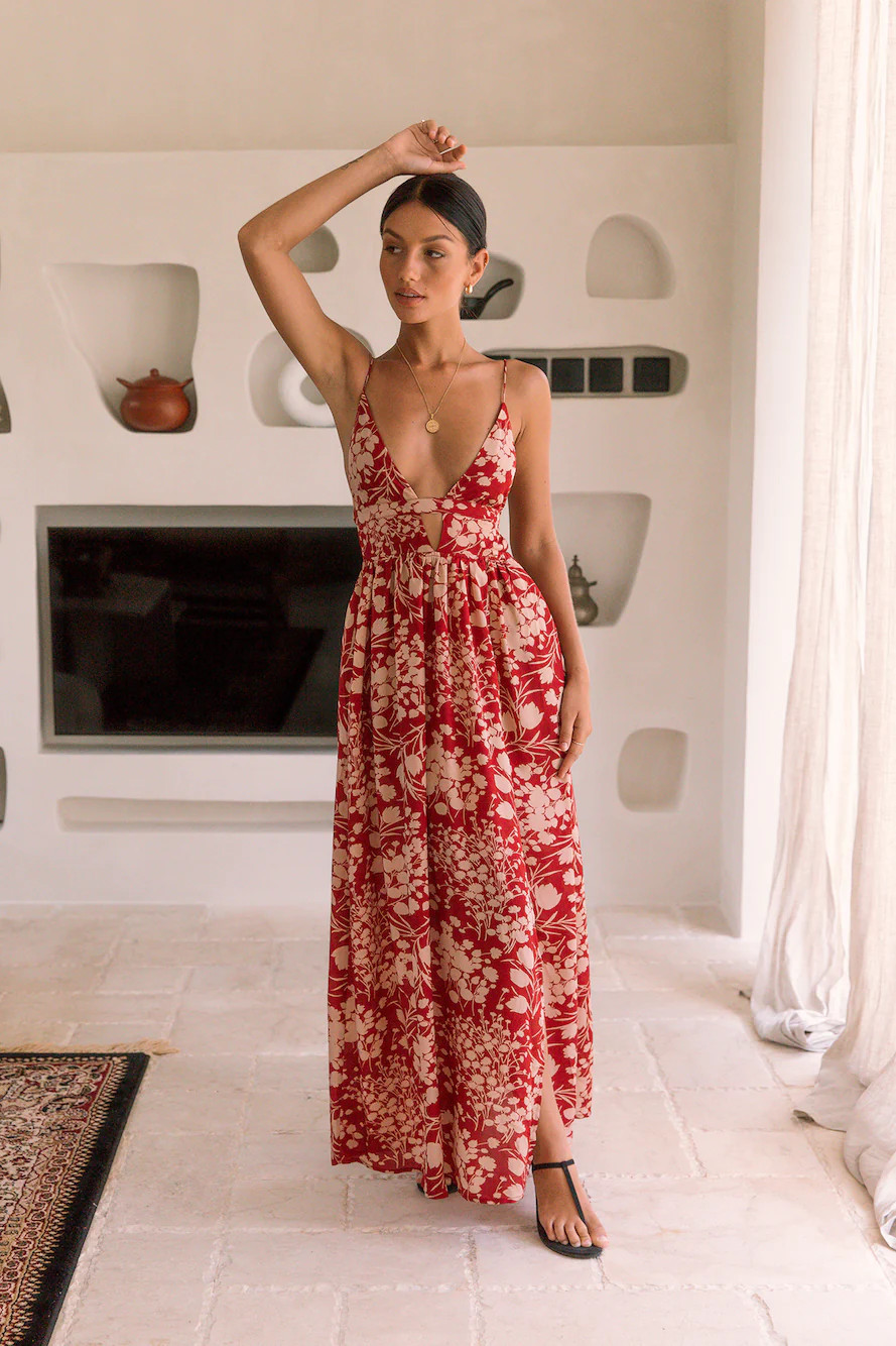 HELLO MOLLY Explore The Colours Maxi Dress | Fortunate One