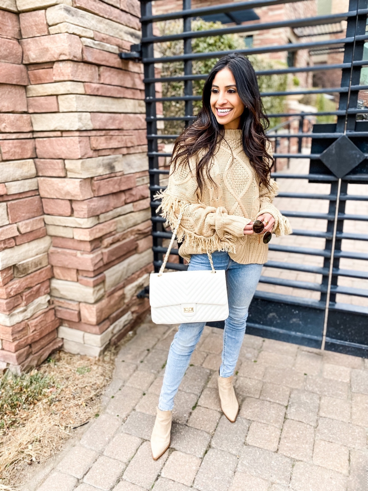 Wearing my chunky fringe sweater for a Friendsgiving party! 

#LTKSeasonal #LTKfindsunder50 #LTKstyletip