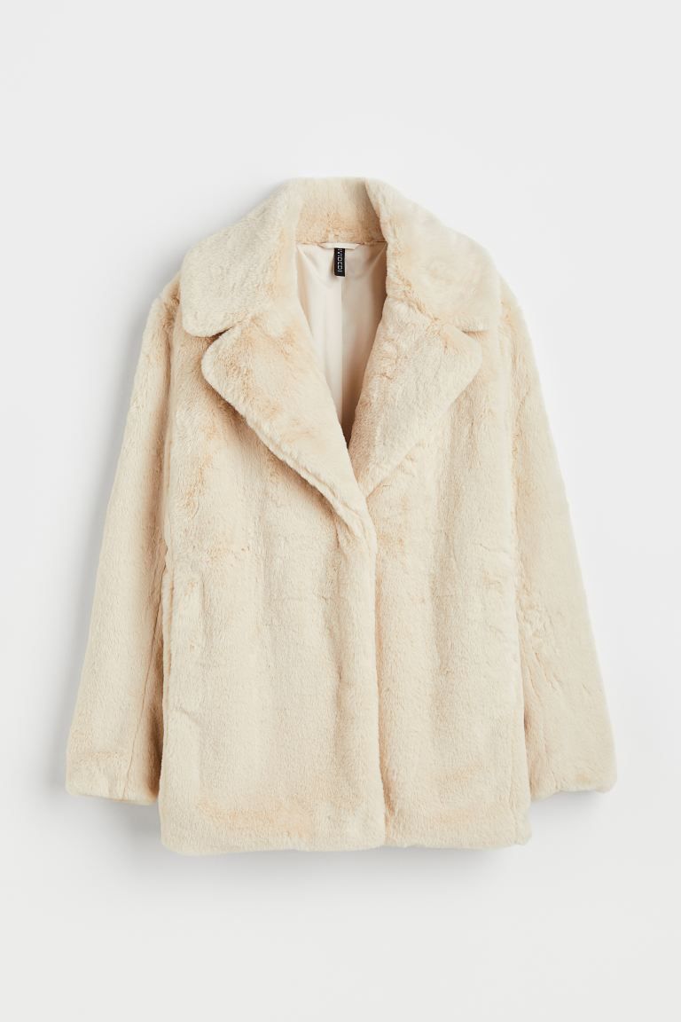 Single-breasted Faux-fur Jacket | H&M (US + CA)