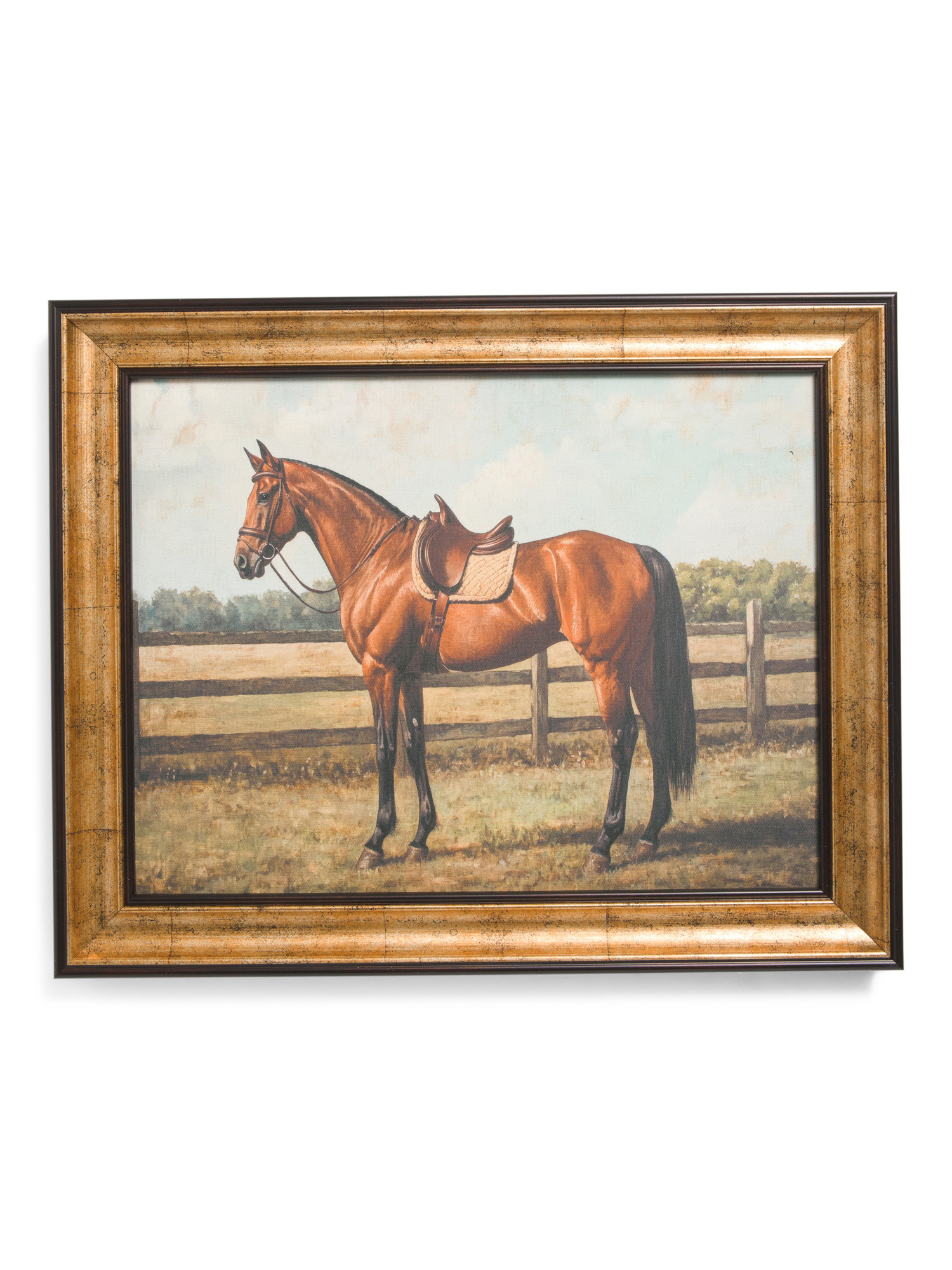 16x20 Horse With Fence Wall Art | Home | Marshalls | Marshalls