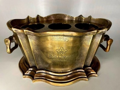 Antique Wine Cooler BOLLINGER champagne 1872 TROPHY FOR WINNERS ICE BUCKET | eBay US
