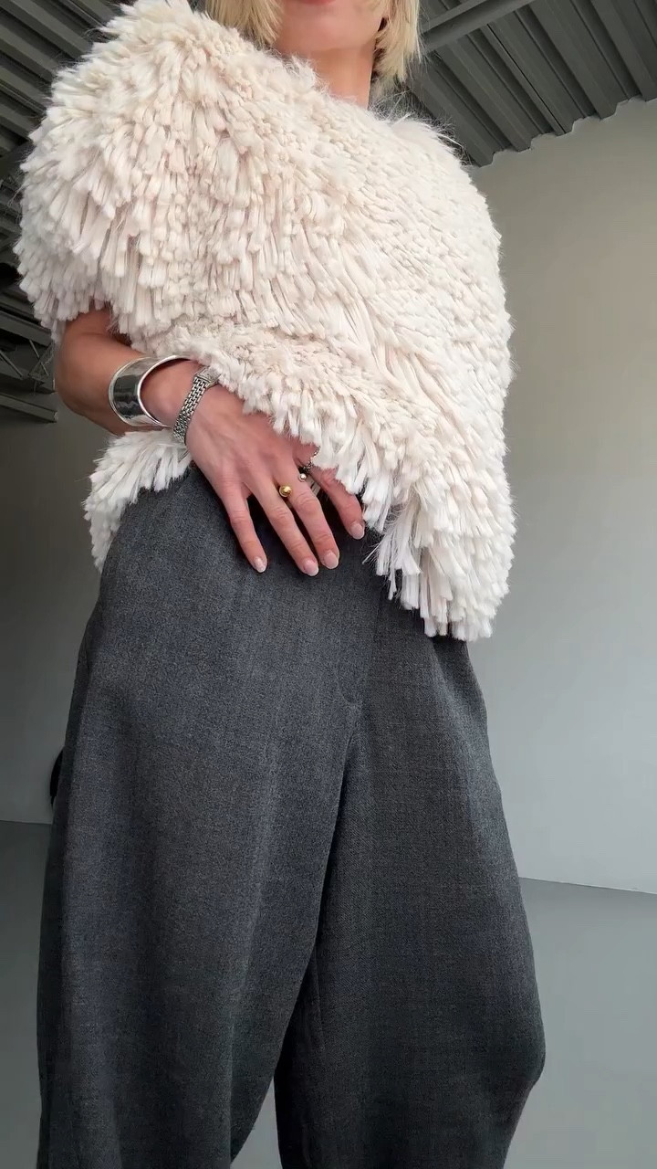 Casual, but not styled casually.

This is how I’m wearing slouchy trousers right now, simple base, intentional detail.

A statement top with flats.
A brooch pinned low on the trousers.
A skater tee with an oversized silver cuff.
A sweatshirt with statement earrings.
A bodysuit with the sweatshirt as the accent, not the anchor.

That tension is the whole point. Ease against intention. Slouch against sparkle.

These looks are now in the Stylebook. If you already have it, refresh your link. If not, comment SPRING. 

All linked in my ShopMy.

#springstyle #ootd #darkpark #over50
